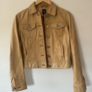GAP Women's Camel Jean Jacket